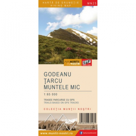Harti, publicatii - Harta Muntii Nostri Godeanu, Tarcu, Muntele Mic