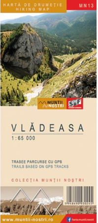 Harti, publicatii - Harta Muntii Nostri Vladeasa