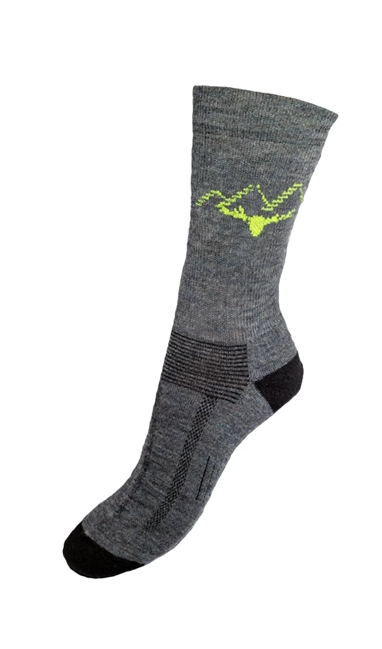 Sosete drumetii - Pachet Sosete Tehnice din Lana Transilana Gri