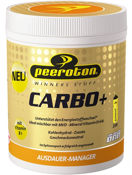 CARBO PLUS - 600g băutură instant energizantă cu vitamina B1 [1]