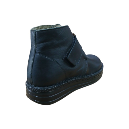 Ghete dama cu scai piele naturala 300 negru [3]