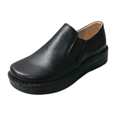 Pantofi dama din piele naturala - Pantofi femei piele naturala 9200 negru