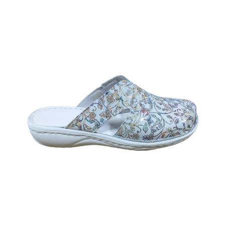 Saboti femei medicinali de dama piele 7001 rose [1]