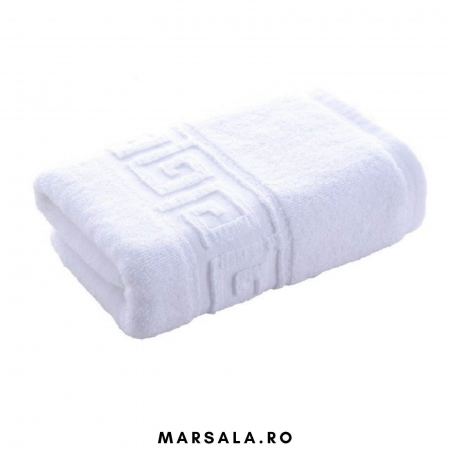 Set Prosoape Baie si Fata 2 bucati alb, 500gr/m2 , 100% bumbac [1]