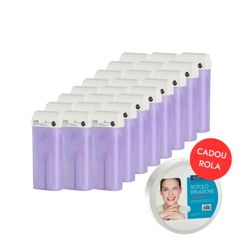 TOATE PRODUSELE - LAVANGEL 24 BUC + ROLA EPILAT CADOU