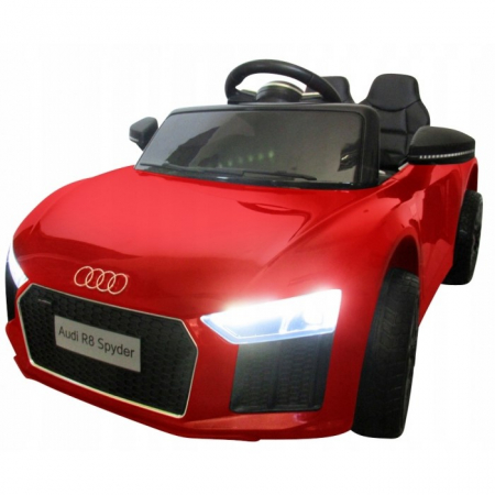 Vehicule electrice - Masinuta electrica cu telecomanda Audi R8 R-Sport - Rosu