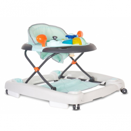 Premergatoare - Premergator Sun Baby 022 cu functie de balansoar - Turquoise Grey