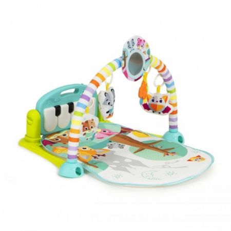 Saltelute de activitati - Salteluta de joaca pentru copii cu pian si jucarii Ecotoys CC9690