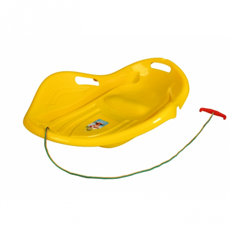 Articole de iarna - Sanie copii Marmat Shell Premium Comfort - Galben