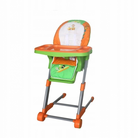 Scaune de masa - Scaun de masa pentru copii EURObaby HC11-7 - Portocaliu