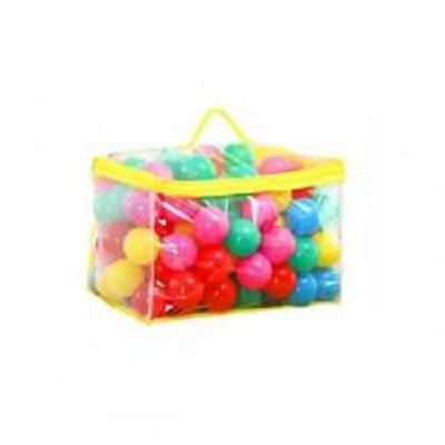 Jocuri si jucarii - Set de 100 bile din plastic Ecotoys