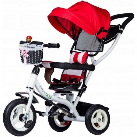 Triciclete - Tricicleta cu sezut rotativ Ecotoys JM-066-9L - Rosie