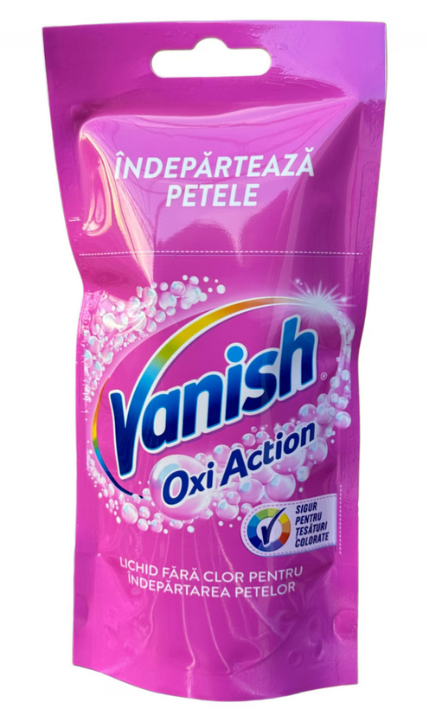 Vanish Oxi Action Lichid – Îndepărtare Pete – 100ml – Fără Clor, Sigur pentru Țesături [1]