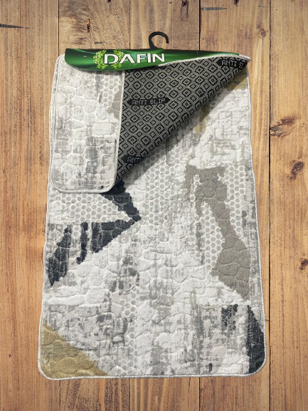 Covorase de baie, antiderapante,Dafin, 80/50 cm, 40/50cm (set 2 bucati) [2]