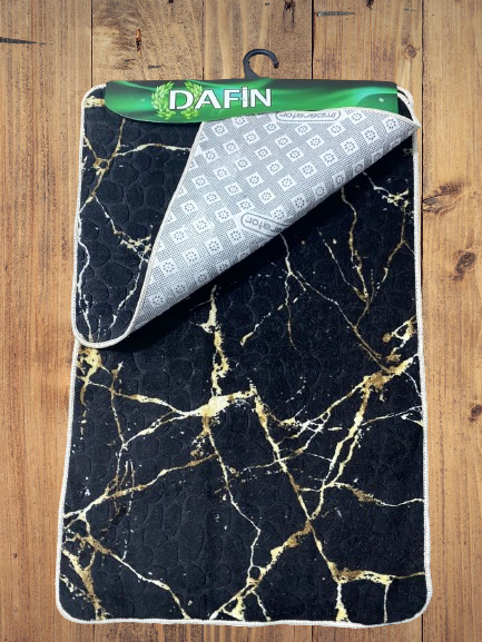 Covorase de baie, antiderapante,Dafin, 80/50 cm, 40/50cm (set 2 bucati) [2]