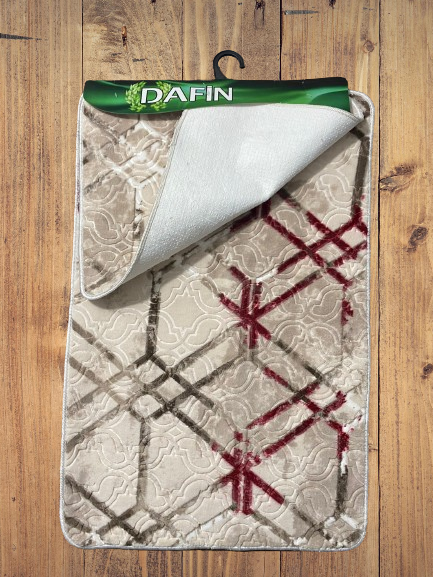 Covorase de baie, antiderapante,Dafin, 80/50 cm, 40/50cm (set 2 bucati) [2]