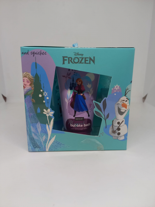 FROZEN CASETA CADOU SPUMANT75ML + SG75ML + BATH FIZZER60GR + BURETE [3]