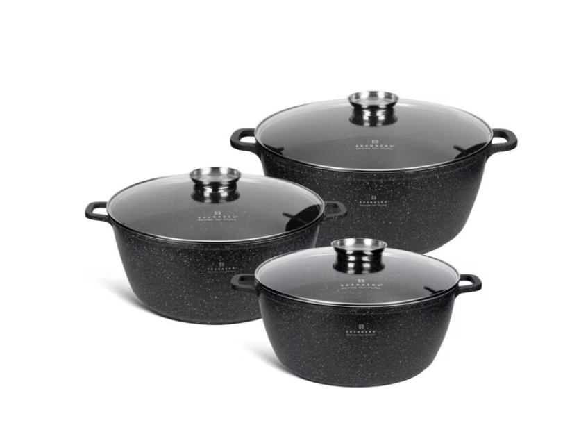 EDENBERG SET CRATITE 6PCS CERAMICA+CAPAC STICLA+PROTECTIE SILICON [2]
