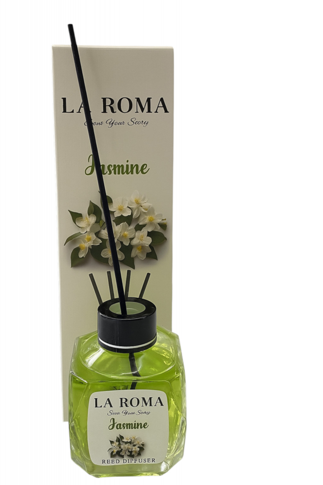 Difuzor cameră La Roma Jasmine 130ml – Odorizant floral cu bețișoare [2]