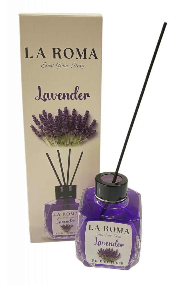 Odorizant cameră La Roma Lavender 130ml – Lavandă calmantă pentru ambient relaxant [2]