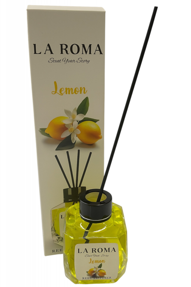 Odorizant de cameră La Roma Lemon 130ml – Aromă proaspătă de lămâie [2]