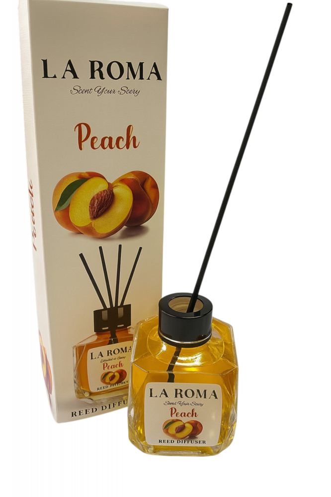 Odorizant cameră La Roma Peach 130ml – Parfum fructat de piersică [2]