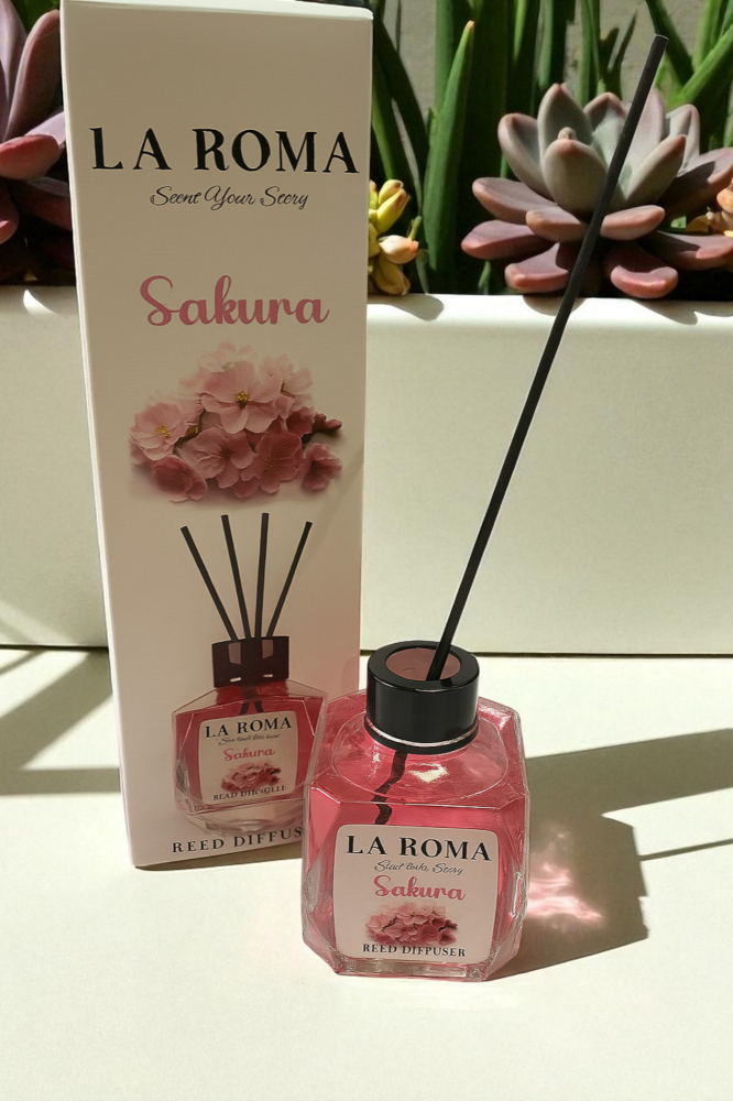 Odorizant cameră La Roma Sakura 130ml – Aromă de flori de cireș japonez [1]