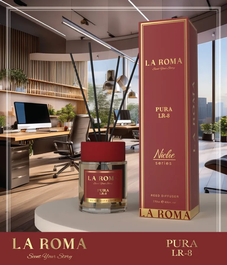 Odorizant de cameră La Roma Niche LR 8 – Erba Pura 120ml [1]