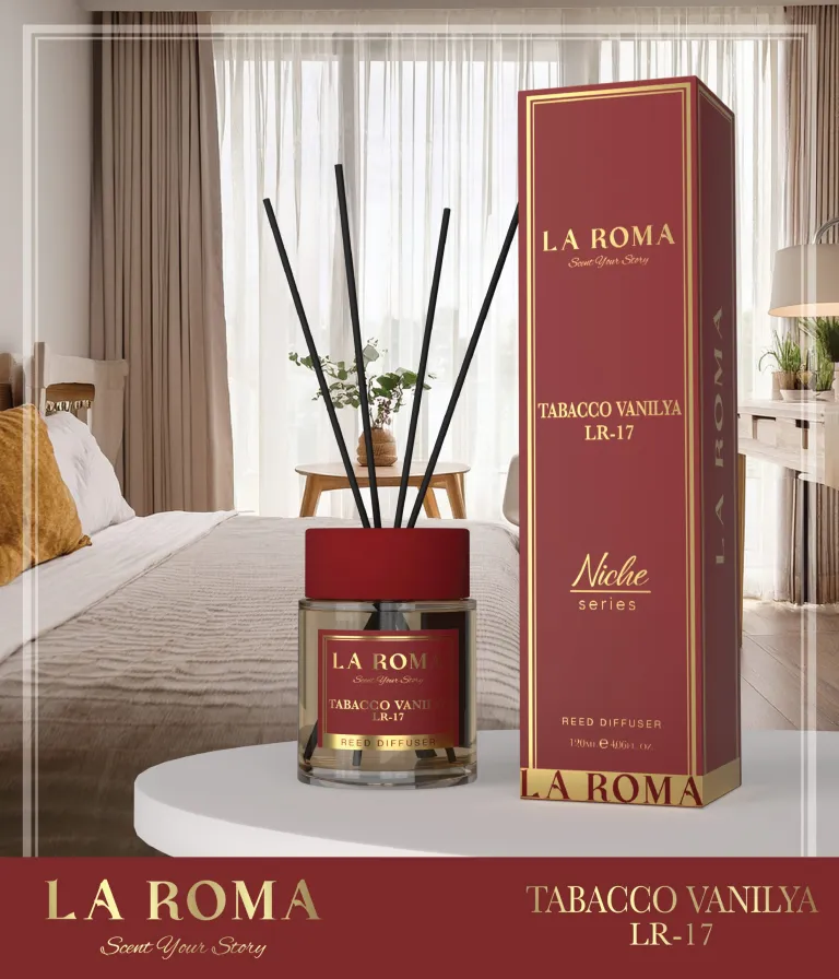 Odorizant de cameră La Roma Niche LR 13 – Rose Musk 120ml [1]