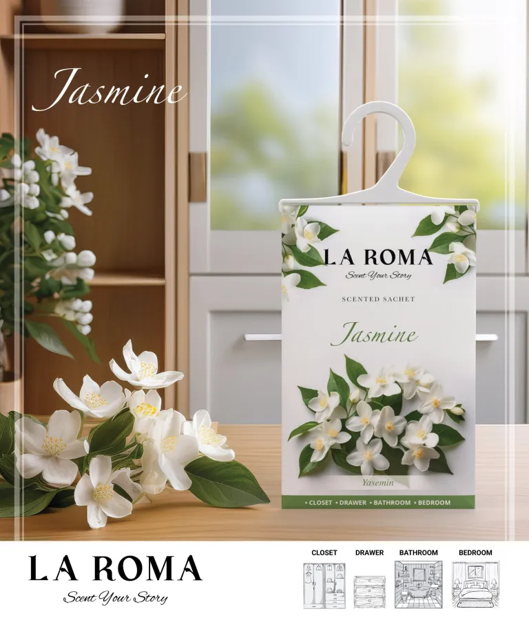 Odorizant de dulap La Roma Iasomie 26g – Săculeț parfumat pentru haine [1]