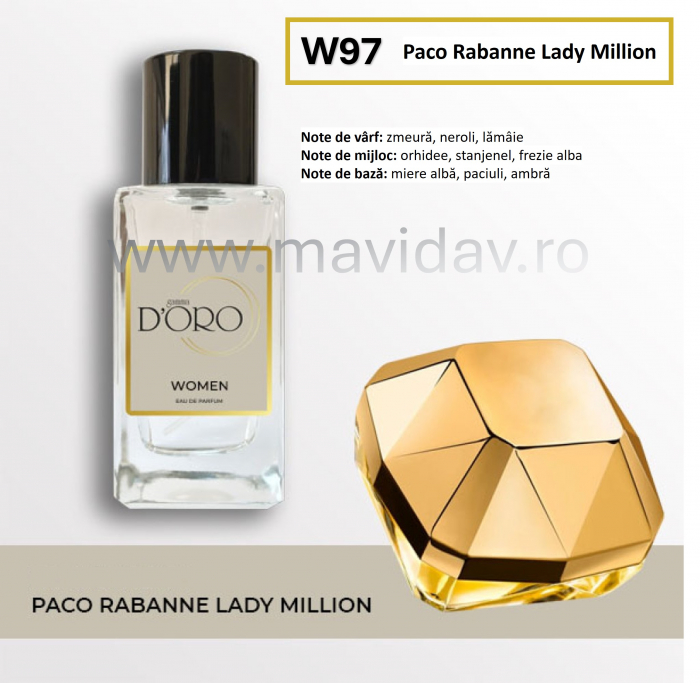 Parfum Paco Rabanne Lady Million W120 - 50ml [2]