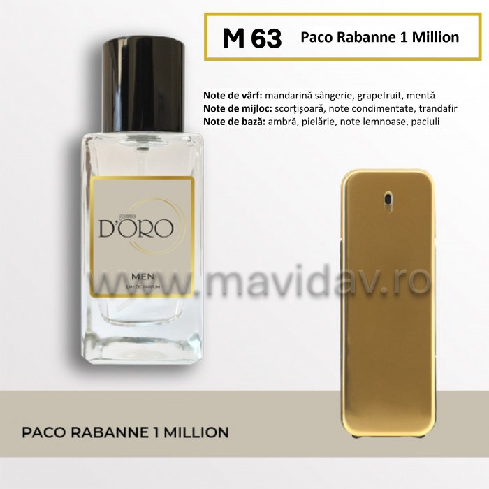 Parfum Paco Rabanne 1 Million M 63 - 50ml [2]