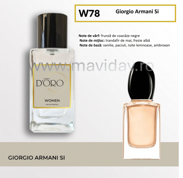 Parfum Giorgio Armani Si W78 - 50ml [2]