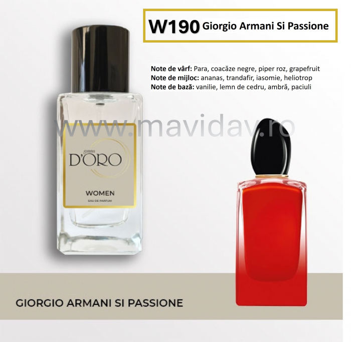 Parfum Giorgio Armani Si Passione W190 - 50ml [2]