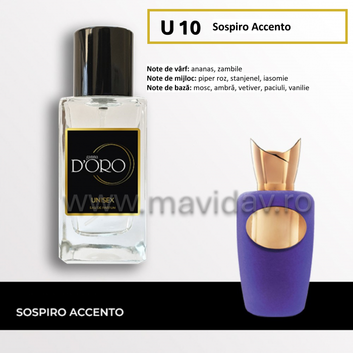 Parfum Sospiro Accento U10 - 50ml [2]