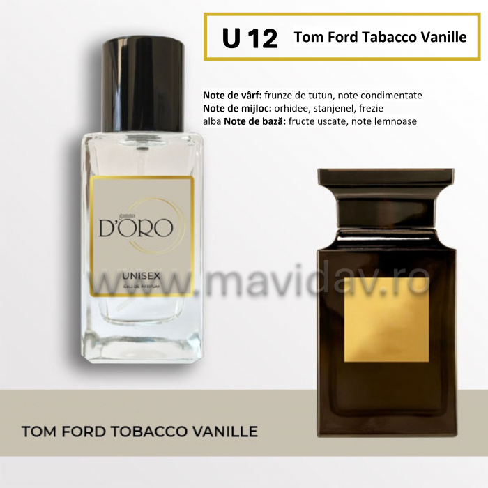 Parfum Tom Ford Tabacco Vanille U12 - 50ml [2]