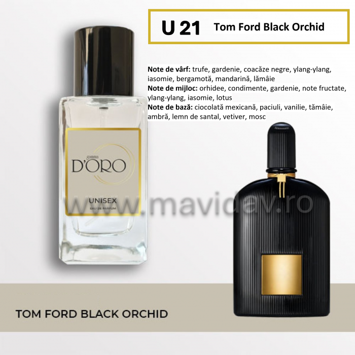 Parfum Tom Ford Black Orchid U21 - 50ml [2]