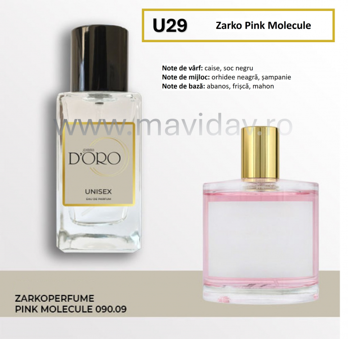 Parfum Zarko Pink Molecule U29 - 50ml [2]