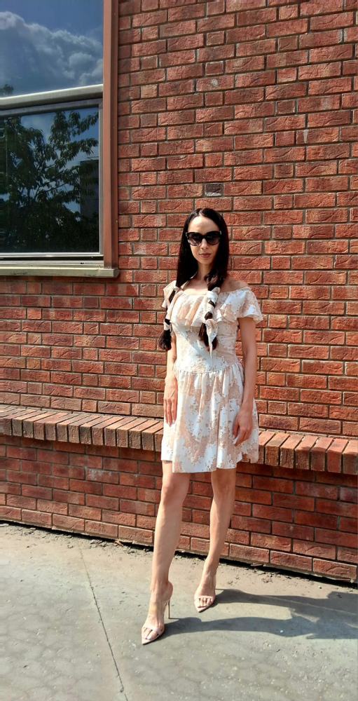 Rochie Romantică „Creme Éclat” [1]