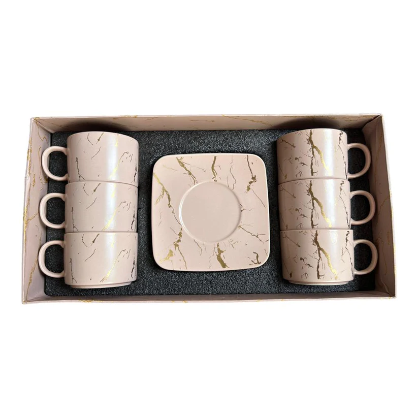 Set 6 cesti 6 farfurii 150 ml  Malooki Luxury Collection [5]
