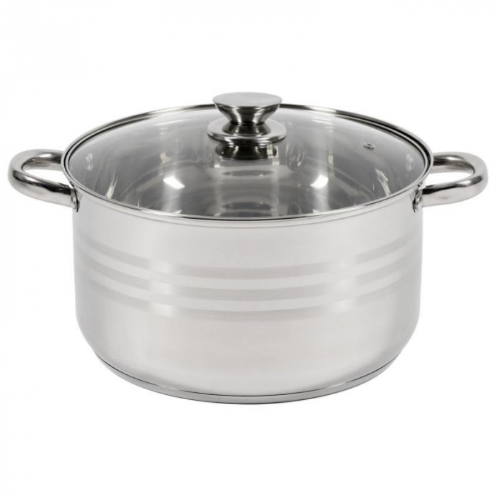 SET INOX DAR 6 PCS OALE CU CAPAC STICLA (4.3/5.6L/7.2) 23716 [3]