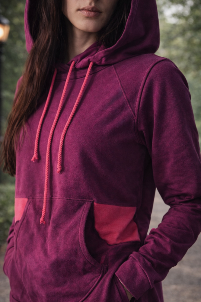 Set sport dama cu hanorac lung si pantaloni – trening casual modern [3]