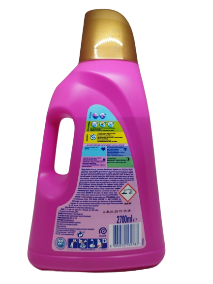 Solutie pentru indepartarea petelor VANISH Pink, 2.7L [2]
