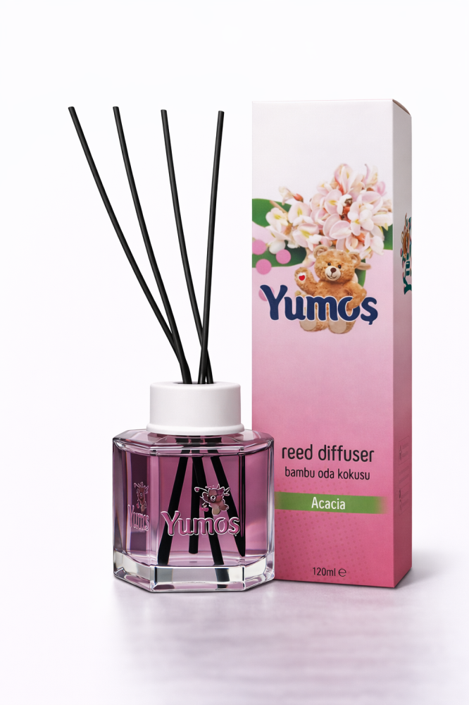Difuzor de camera Yumcos 120 ml cu betisoare parfumate [2]