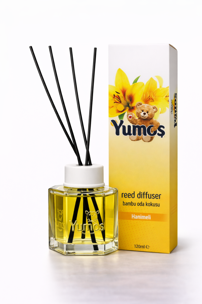 Difuzor de camera Yumcos 120 ml cu betisoare parfumate [2]