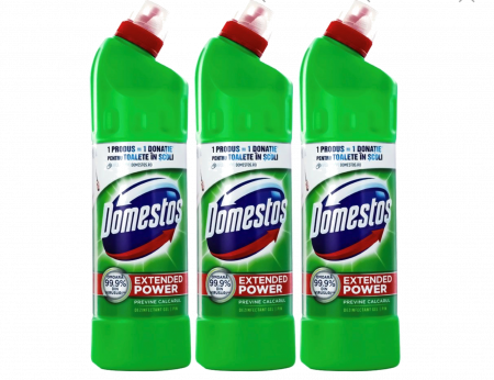 Dezinfectant toaleta - 3 buc Domestos 750ml
