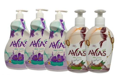 Sapunuri - 5x Sapun lichid 0.5L Avias