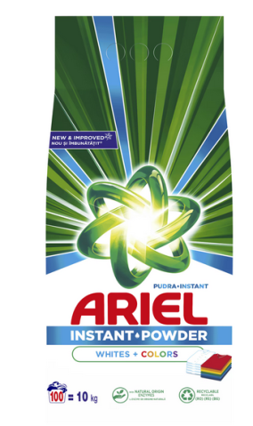 Detergent promo - Ariel Professional 10kg – Detergent rufe pudră Whites + Colors