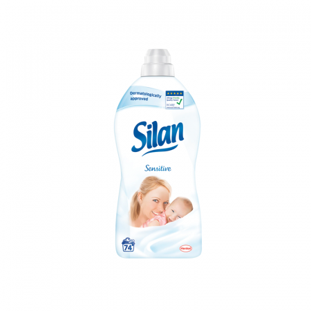 Spalare si Intretinere rufe - Balsam de rufe SILAN Sensitive, 1.67l, 76 spalari