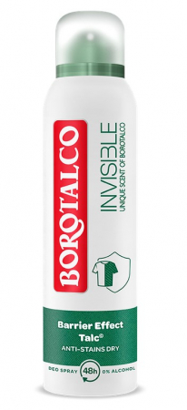 Ingrijire personala & Cosmetice - Borotalco antiperspirant deo 150ml 48h Active Invisible talc